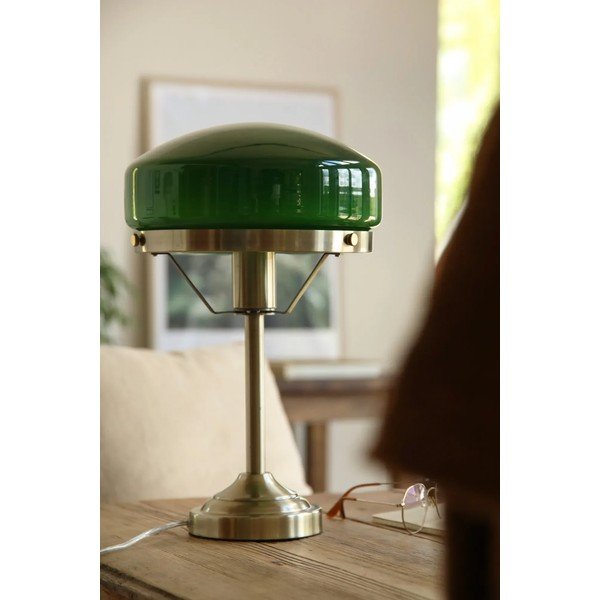 Zöld-sárgaréz színű asztali lámpa (magasság 39 cm) Aurelia – Markslöjd-image-2