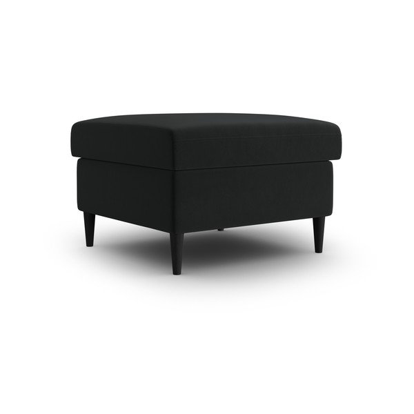 Fekete bársony lábtartó Kyoto – Cosmopolitan Design-image-1