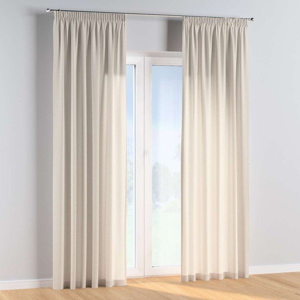 Bézs függöny 260x130 cm Happiness - Yellow Tipi-image-1