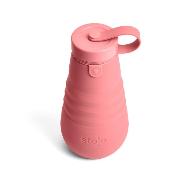 Bottle Berry narancssárgás rózsaszín összecsukható palack, 590 ml - Stojo-image-2