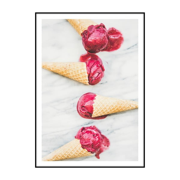 Pink Ice Cream plakát, 40 x 30 cm - Imagioo