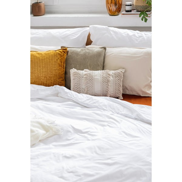 Fehér kétszemélyes pamut ágynemű, 160 x 200 cm - Bonami Selection-image-3