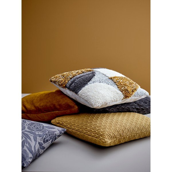 Klara sárga párna magas pamuttartalommal, 40 x 60 cm - Södahl-image-4