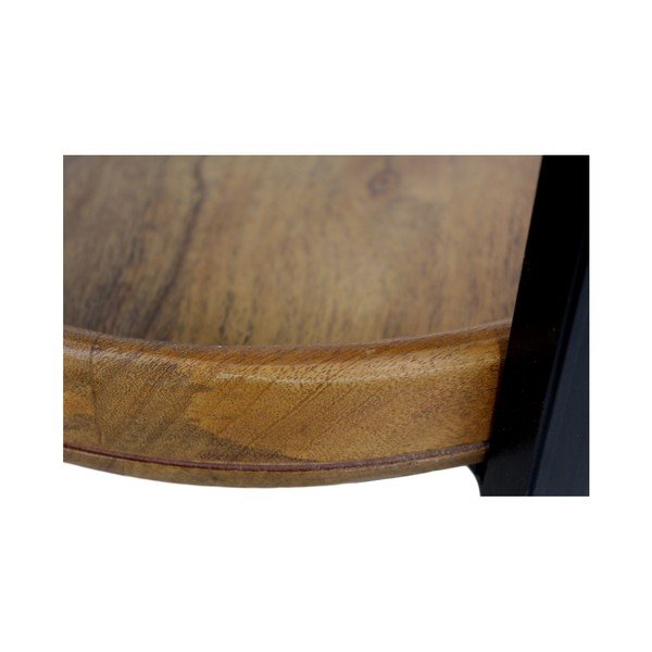 Ediash mangófa tárolóasztal, ⌀ 35 cm - HSM collection-image-1