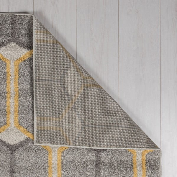 Urban Trellis szürke szőnyeg, 200 x 275 cm - Flair Rugs-image-3
