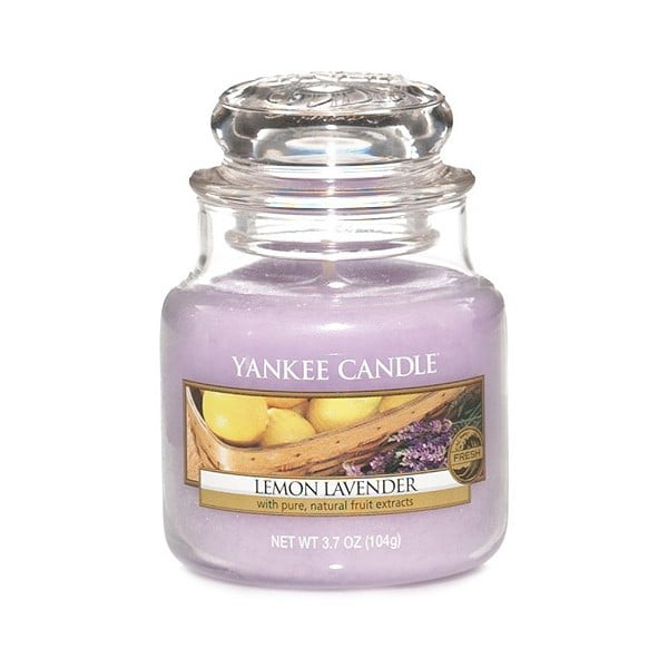 Citrom és levendula illatgyertya, égési idő 25-40 óra - Yankee Candle