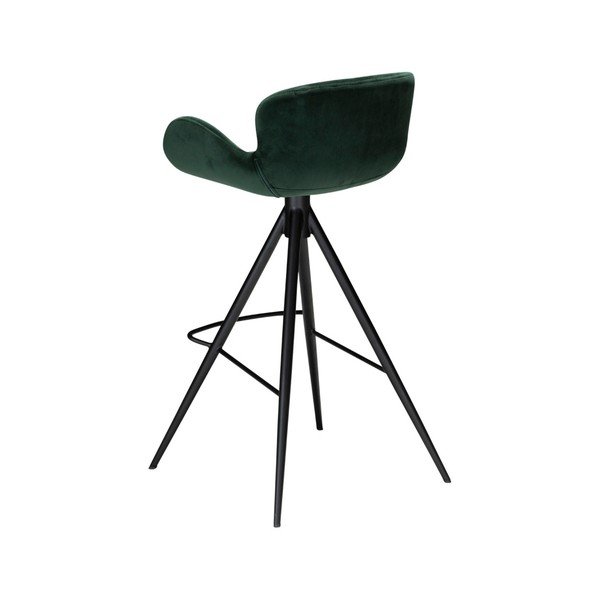 Gaia Velvet sötétzöld bárszék, magasság 98 cm - DAN–FORM Denmark-image-3