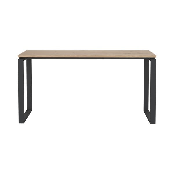 Íróasztal tölgyfa dekoros asztallappal 60x150 cm Sign – Tvilum-image-4