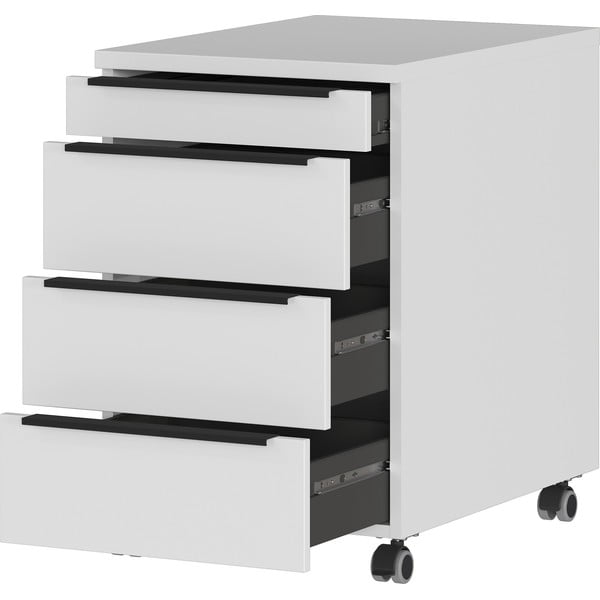 Világosszürke szekrény 42x63x60 cm Mailand – Germania-image-2