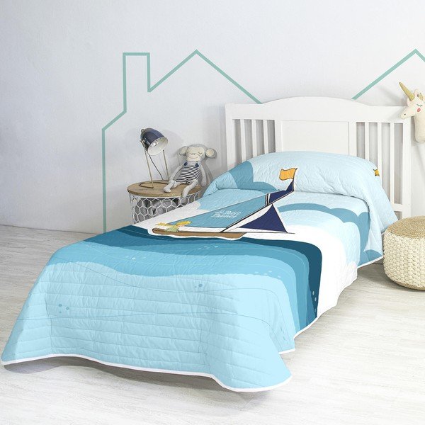 Pamut gyerek ágytakaró 260x180 cm Navigateur – Mr. Fox-image-1