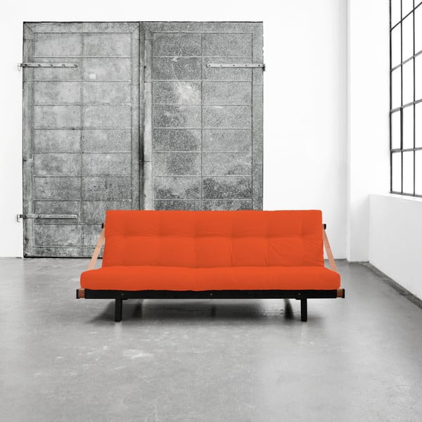Jump Black/Orange kinyitható kanapéágy - Karup