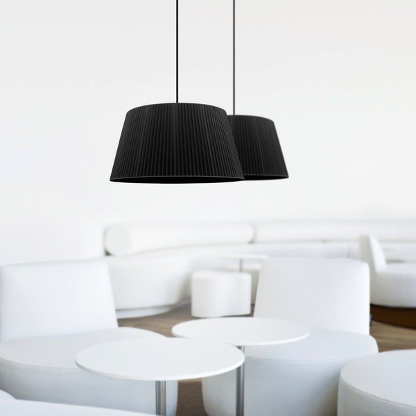 KAMI Elementary L 2S fekete kétágú függőlámpa - Sotto Luce-image-1