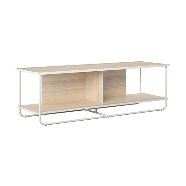 TV-állvány nyírfa dekorral 153x48 cm Dante - Queer Eye-image-2