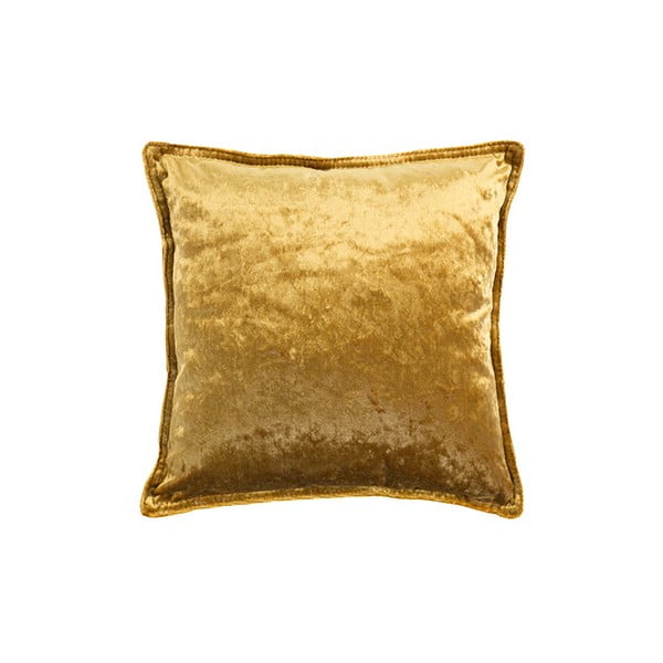 Tess aranyszínű díszpárna, 45 x 45 cm - White Label