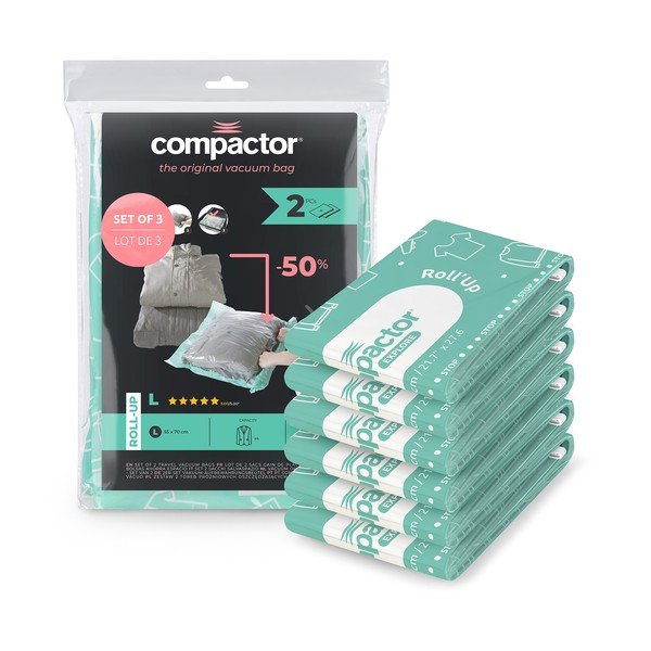 Vákuumzsák készlet 6 db-os Roll-Up – Compactor