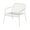 Világosszürke fém kerti fotel Yua Wire – Blomus