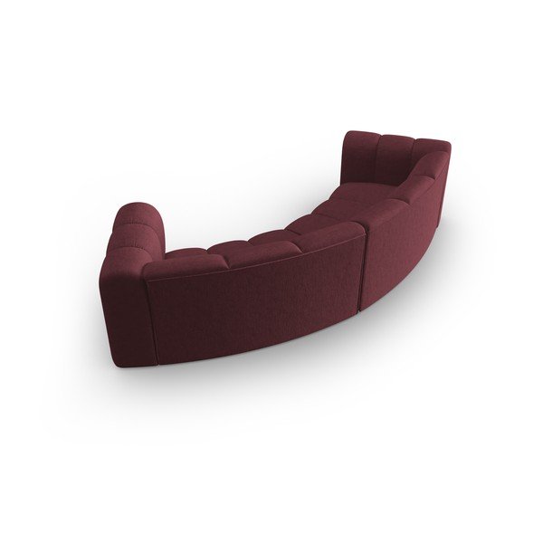 Borvörös kanapé 322 cm Lupine – Micadoni Home-image-3