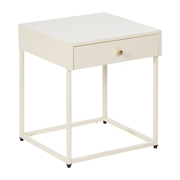 Krémszínű éjjeliszekrény Nara – Ixia