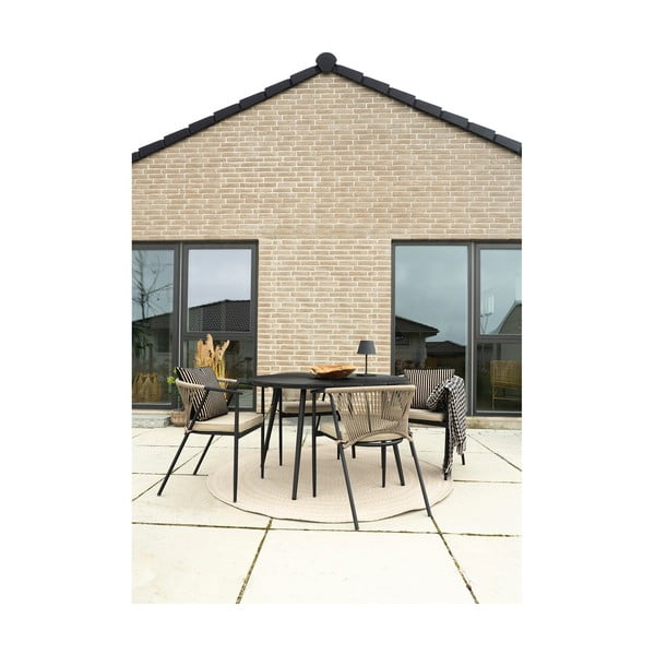 Kerek kerti étkezőasztal ø 120 cm Atlanta – House Nordic-image-1