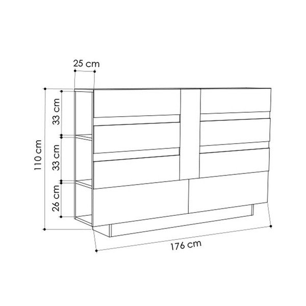 Eddo fejtámla és tároló fehér részletekkel - Homitis-image-2