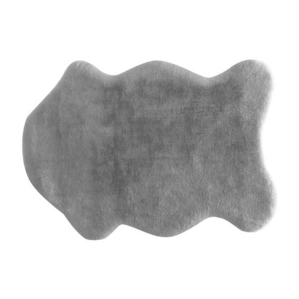 Antracitszürke szintetikus szőrme szőnyeg 60x100 cm Pelush Anthracite – Mila Home