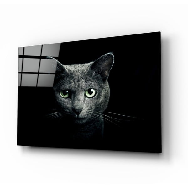 Cat üvegkép, 110 x 70 cm - Insigne