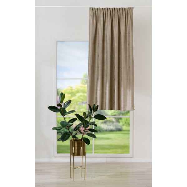 Aranyszínű függöny 140x160 cm Elys – Mendola Fabrics