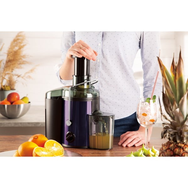 Lila gyümölcscentrifuga Purple Metallic Line - BerlingerHaus-image-4