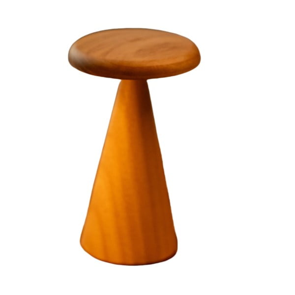 Natúr színű LED asztali lámpa fa búrával (magasság 21 cm) Sylva – Gingko-image-2