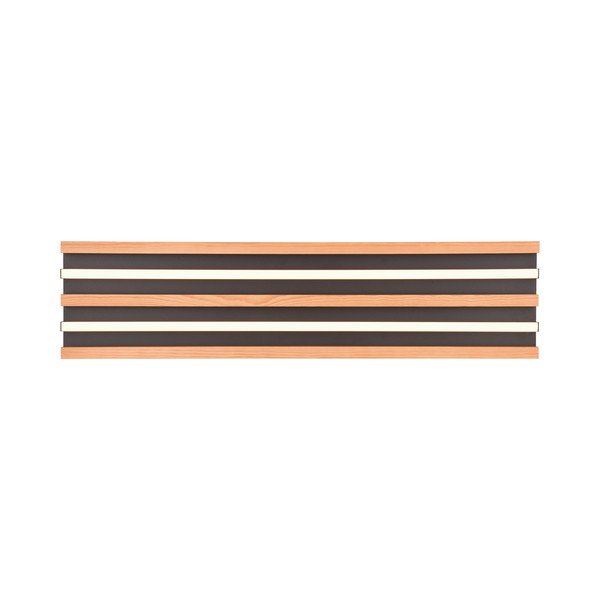 Fekete-natúr színű LED dimmelhető mennyezeti lámpa 6x80 cm Fontana – Trio-image-3