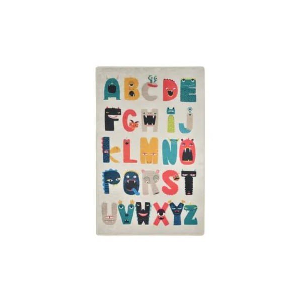 Mosható gyerek szőnyeg 140x190 cm Alphabet – Mila Home