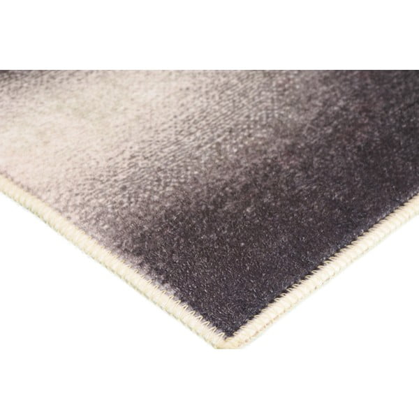 Fehér-fekete mosható futószőnyeg 200x80 cm - Vitaus-image-2