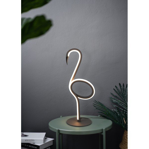 Fekete LED asztali lámpa (magasság 35 cm) Ingo – Reality-image-1