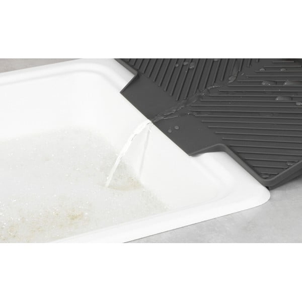 Neli sötétszürke edényszárító alátét, 20 x 40 cm - Wenko-image-2