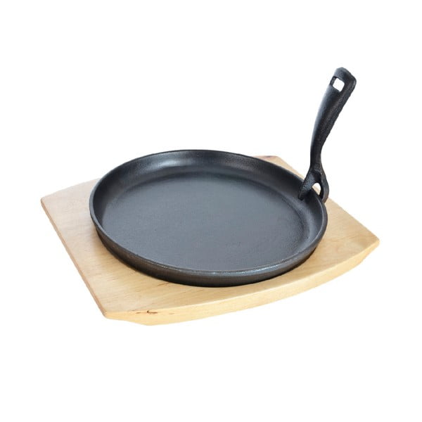 Grill öntöttvas serpenyő levehető nyéllel ø 22 cm LITINA – Orion