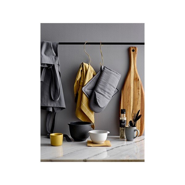 Geometric sárga pamut konyharuha, 50 x 70 cm - Södahl-image-2