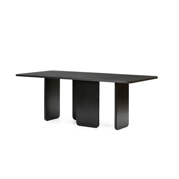 Arq fekete étkezőasztal, 200 x 100 cm - Teulat-image-3