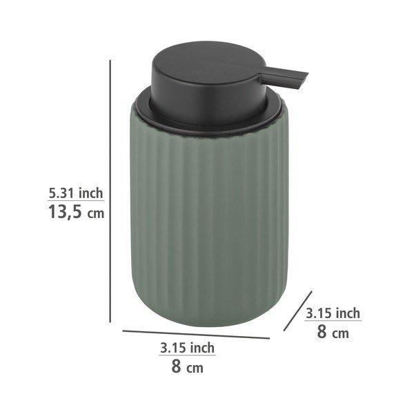 Belluno zöld kerámia szappanadagoló - Wenko-image-2