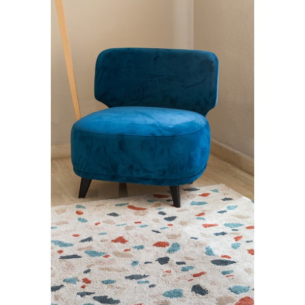 Krémszínű mosható kézi szövésű pamut szőnyeg 140x200 cm Terrazzo Marble – Lorena Canals-image-3