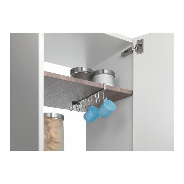 Polcra akasztható konyhai eszköztartó, hosszúság 8 cm - Metaltex-image-3