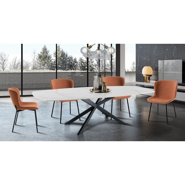 Narancssárga étkezőszék szett 2 db-os Snug – Tomasucci-image-1