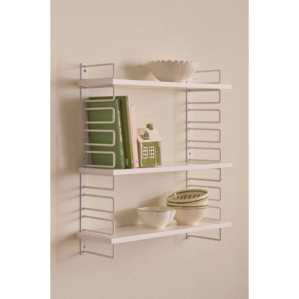 Fehér többszintes fém fali polc 54 cm Iseo – Ellos Home-image-1