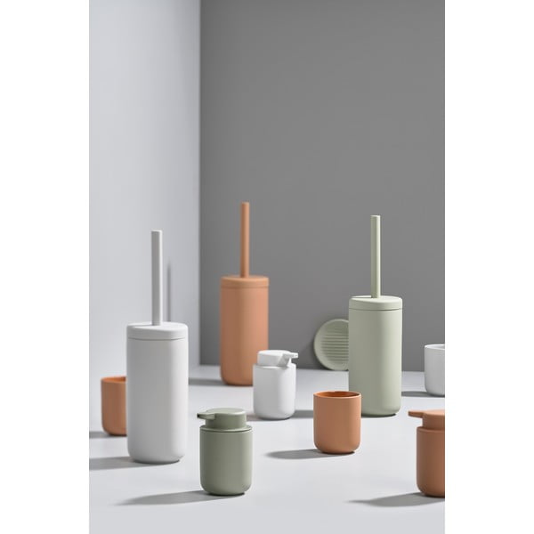 Soft Grey világos szürke agyagkerámia fogkefetartó pohár - Zone-image-1