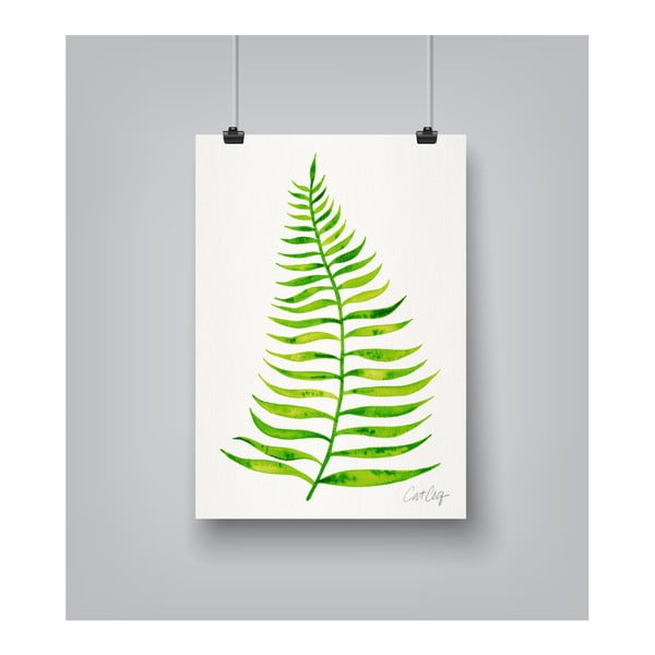 Palm Leaf by Cat Coquillette 30 x 42 cm-es plakát
