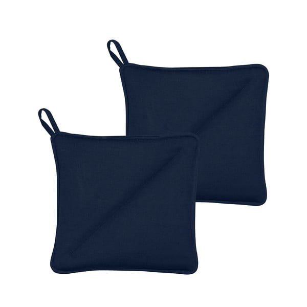 2 db kék pamut edényfogó - Södahl-image-2