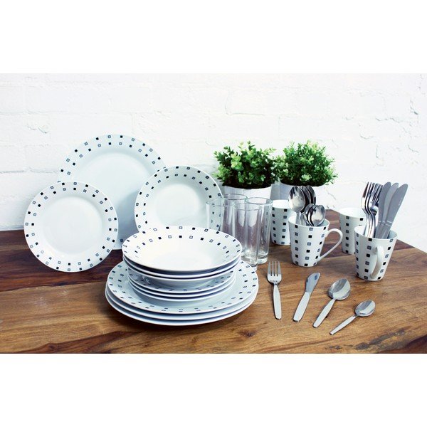 Revive 36 db-os étkészlet, evőeszközökkel - Sabichi-image-1