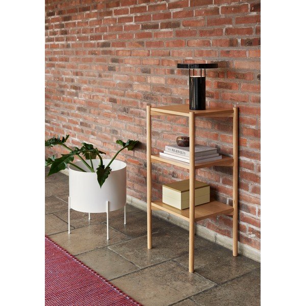 Fehér fém kaspó ø 40 cm Airy - Hübsch-image-1