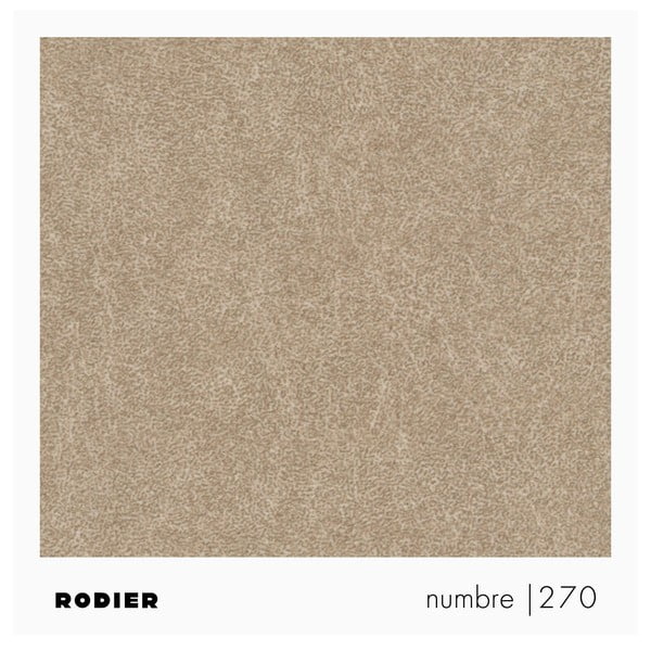 Világosbarna bársony sarokkanapé (jobb oldali-heverő résszel) Baga – Rodier-image-3