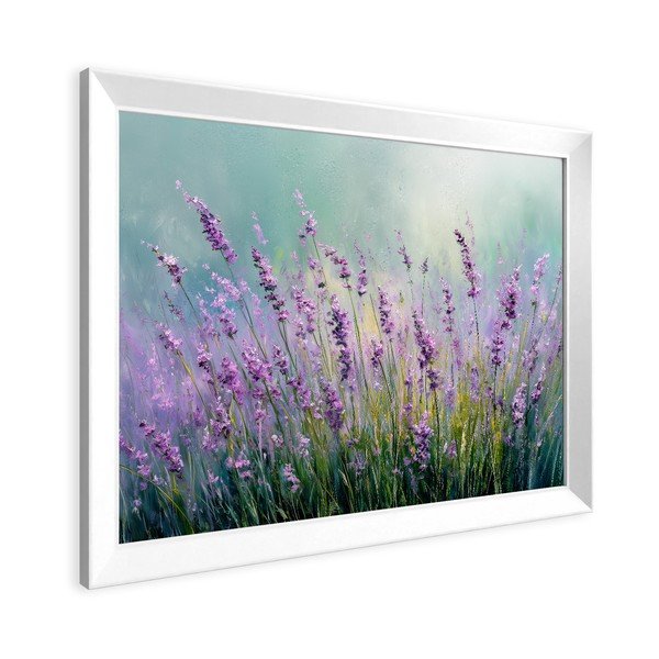 Nyomtatott keretezett kép 75x56 cm Lavender – Styler-image-4