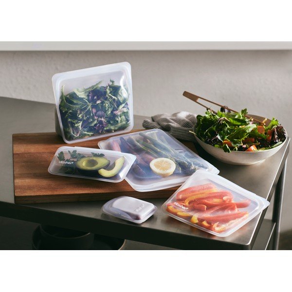 Snack zárható zacskó, 290 ml - Stasher-image-1